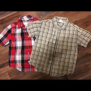Boys buttoned down shirt bundle